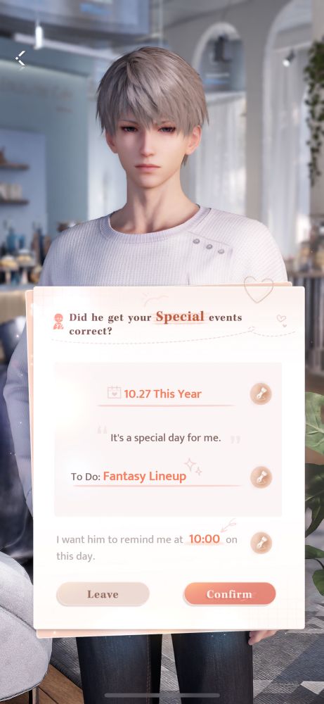 Setting a time to set my fantasy lineup in LaDS 