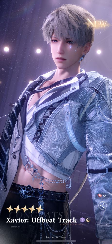 Xavier offbeat track card