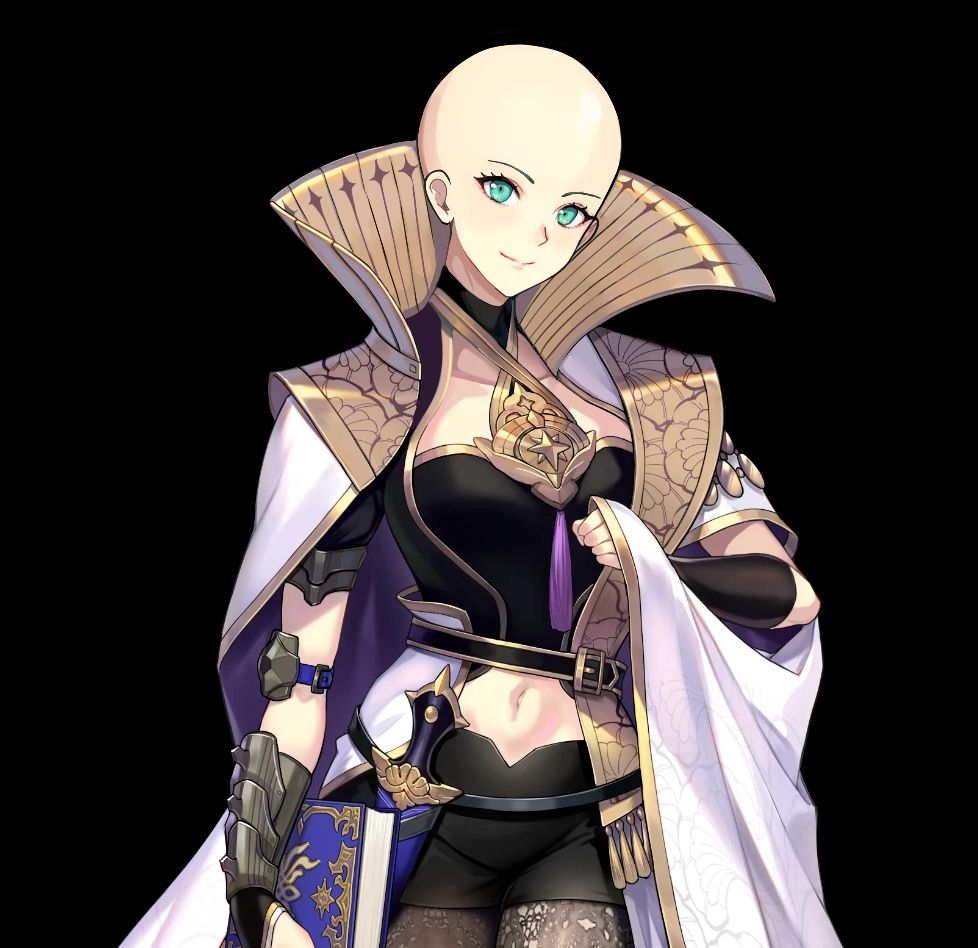 bald edit of female legendary byleth