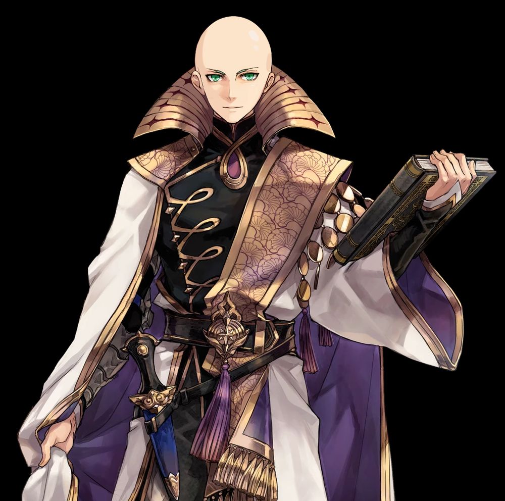 bald edit of male legendary byleth