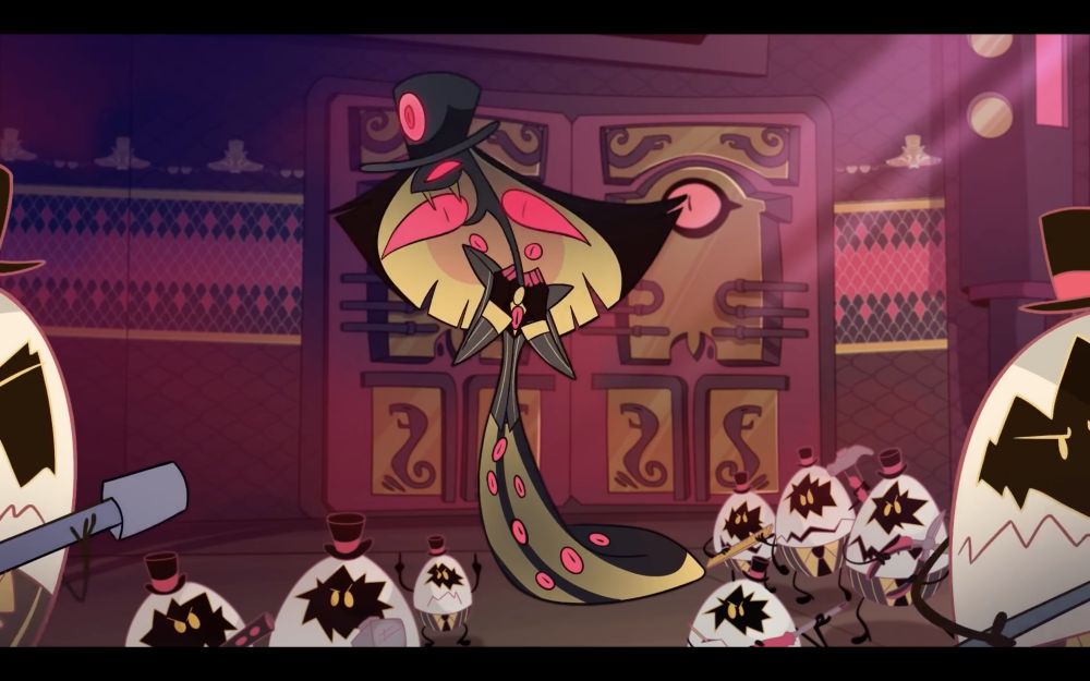 Sir Pentious and Egg Bois from Hazbin Hotel 