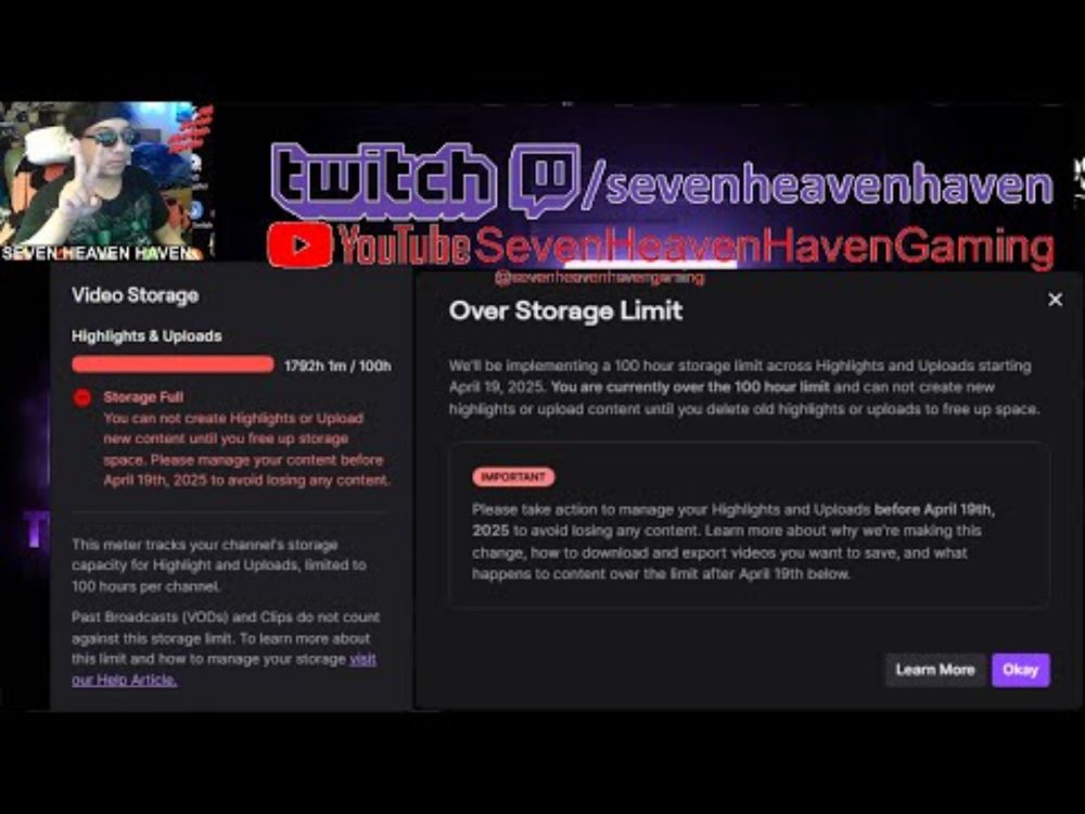 How To Download Your Highlights and Streams From Twitch and Also Export Them To Your YouTube Channel