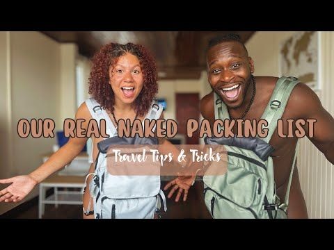 How Do We Pack For Our Nude Trip? | Get Ready for Vacation With Us
