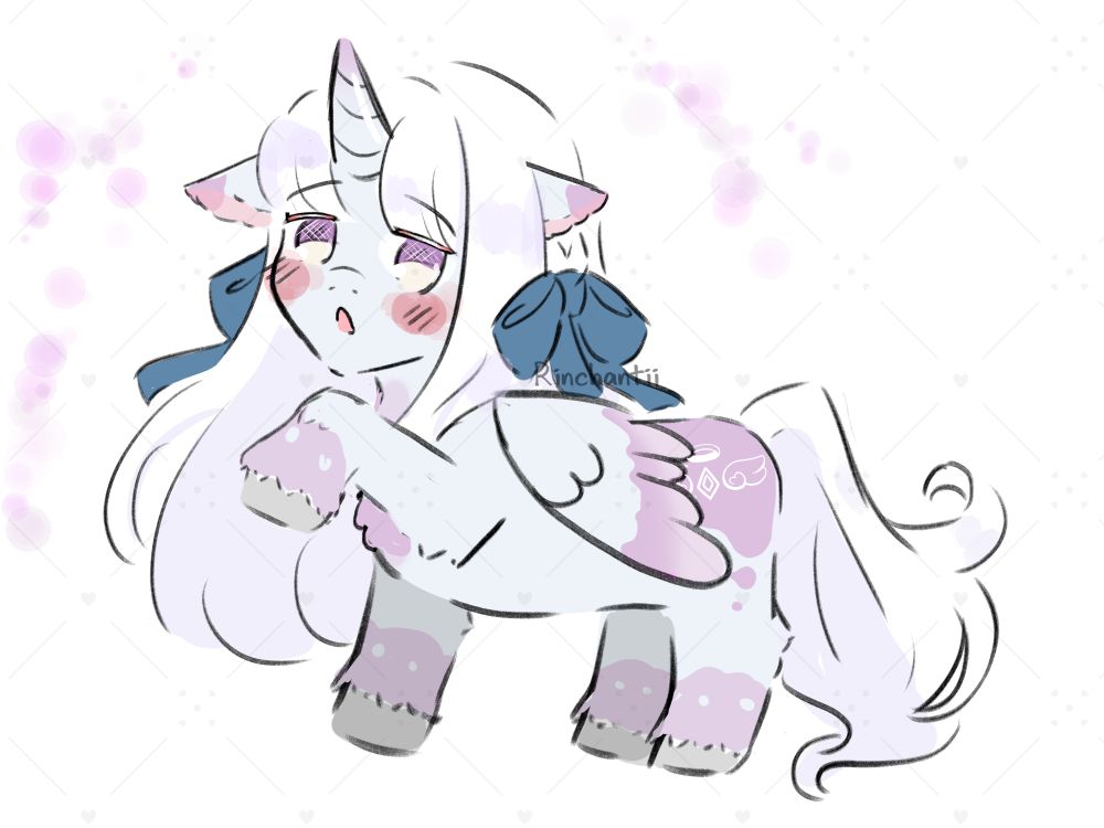 Original character Florina as a my little pony