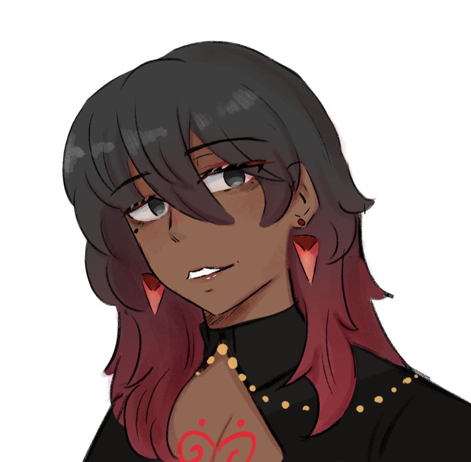 headshot of original character Enzo