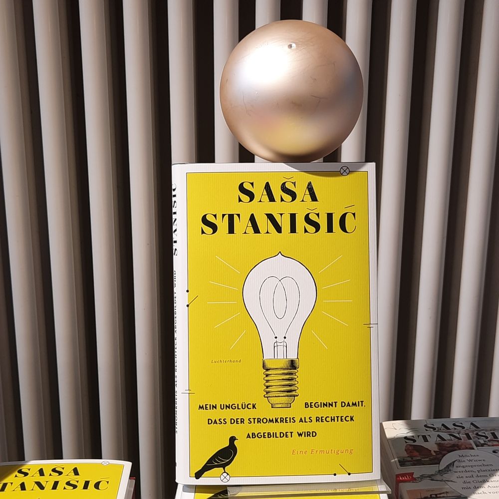 Buchtipp: MEIN UNGLÜCK BEGINNT DAMIT, DASS DER STROMKREIS ALS RECHTECK ABGEBILDET WIRD.