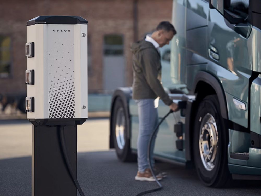 Un nouveau service de recharge pour les camions électriques chez Volvo Trucks