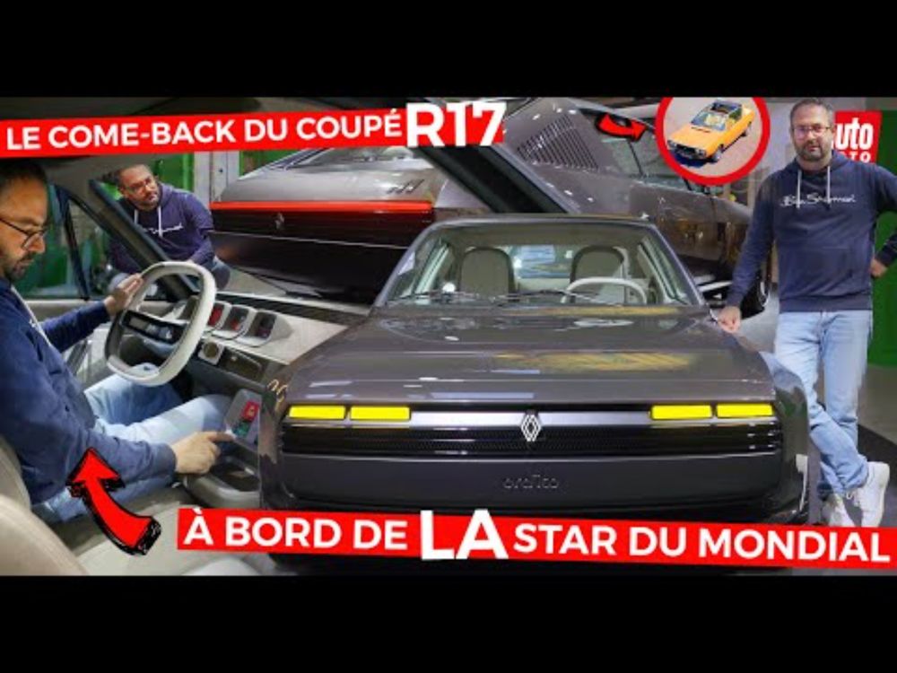 Renault 17 restomod : à bord du célèbre coupé réinventé par le designer Ora Ïto