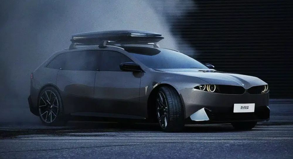 Un designer imagine la future BMW Série 3 électrique break (et ça donne envie)