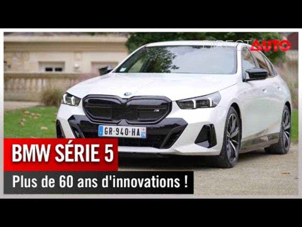 Best Seller - BMW Série 5 : plus de 60 ans d'innovations !