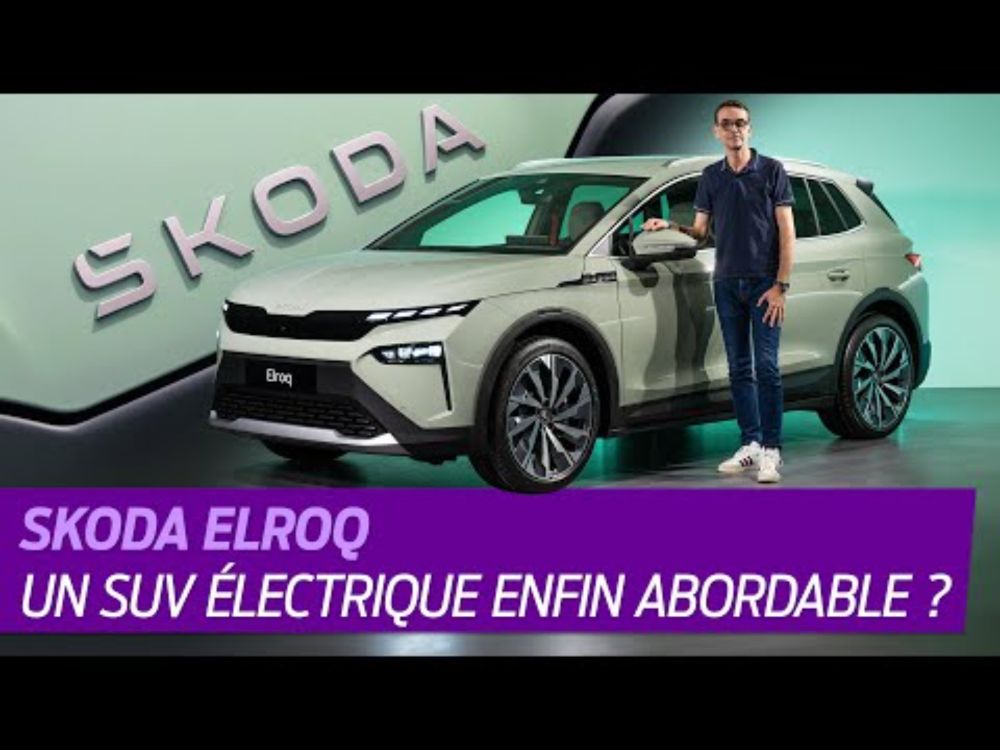 Skoda Elroq (2024). Le CROSSOVER compact électrique qui CASSE les prix