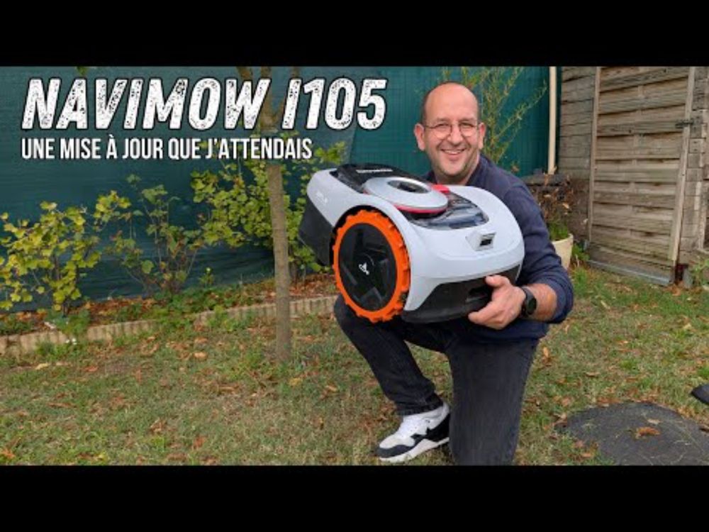 Navimow i105 : Ninebot déploie une mise à jour que j'attendais