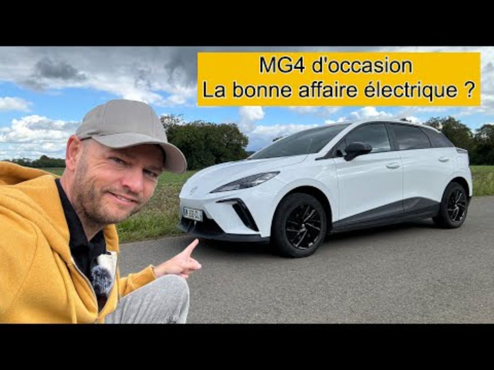 MG4 d'occasion : Une propulsion électrique à - de 17 000 €