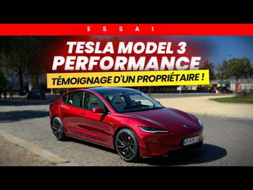 TESLA MODEL 3 PERFORMANCE : le plaisir est il possible en électrique quand on vient d’une BMW M5 ?