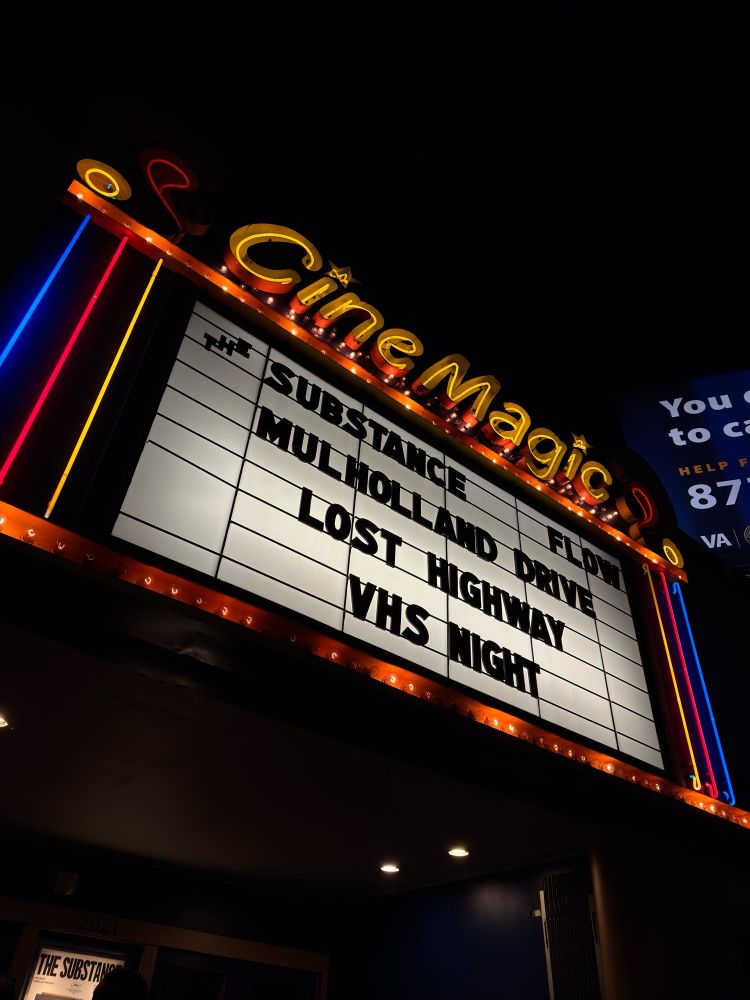 Marquee of Mulholland Drive at Cinemagic PDX