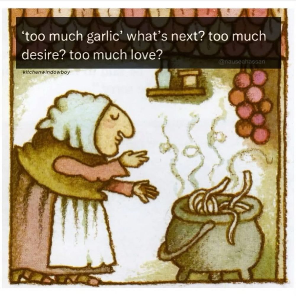 Strega Nona “why you no eat?”