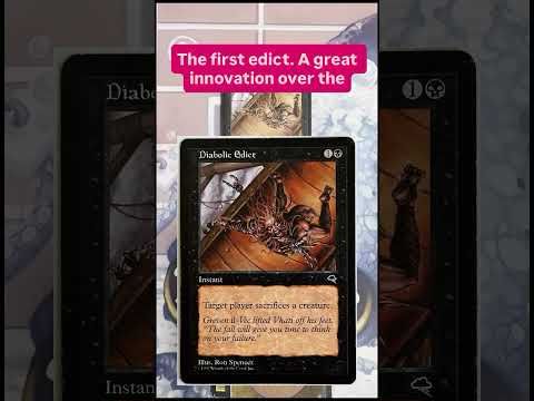 Diabolic Edict TMP - The Commander Deck #mtg #commander #legacy #vintage #magic