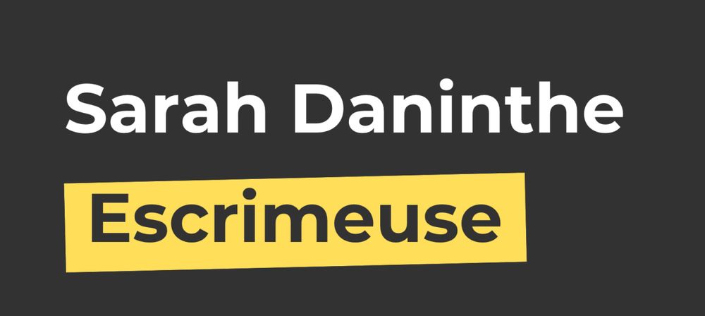 [podcast] Sarah Daninthe, escrimeuse