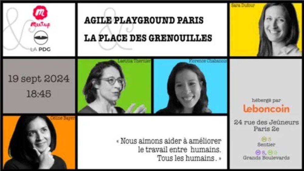 La Parole en entreprise, Théâtre Forum et Jeux de société féministes, Thu, Sep 19, 2024, 6:45 PM   | Meetup