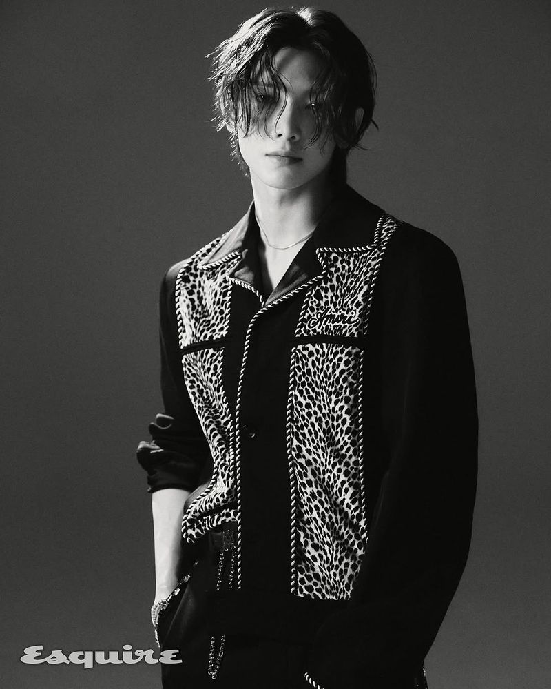 Yeosang for Esquire Korea May 2025 issue