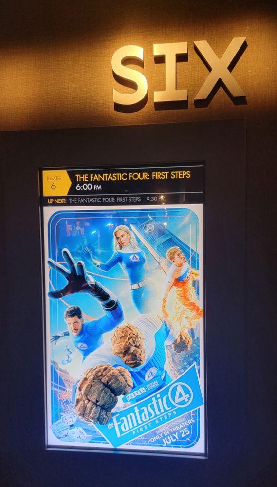 The Fantastic Four: First Steps poster 