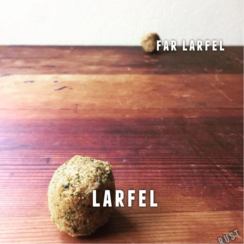 Two balls of falafel 