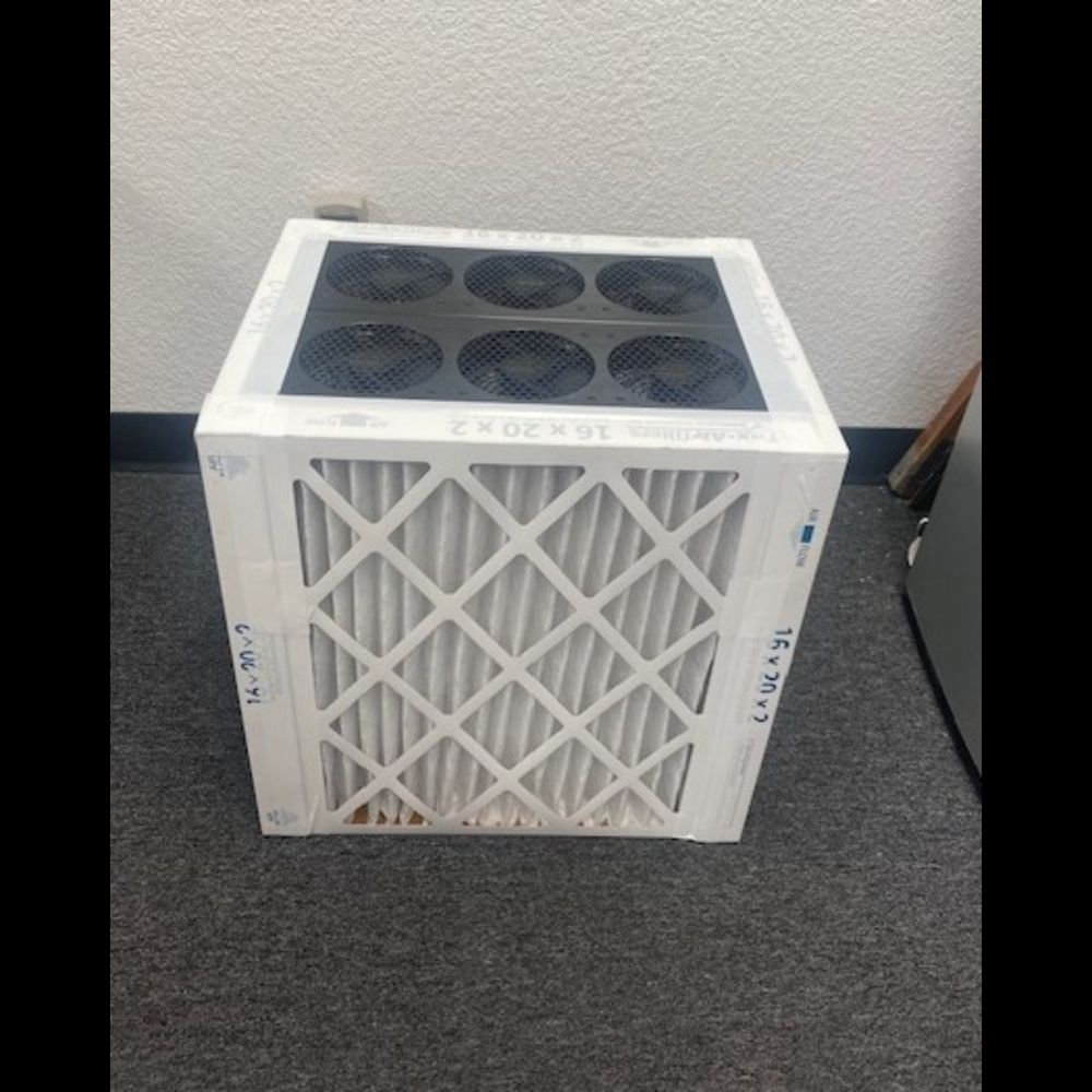 An Easy-to-Build Corsi-Rosenthal Box Using Modular PC Fan Systems