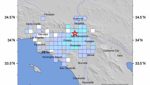 Several earthquakes struck on opposite U.S. coasts on Aug. 5, according to USGS. See where.