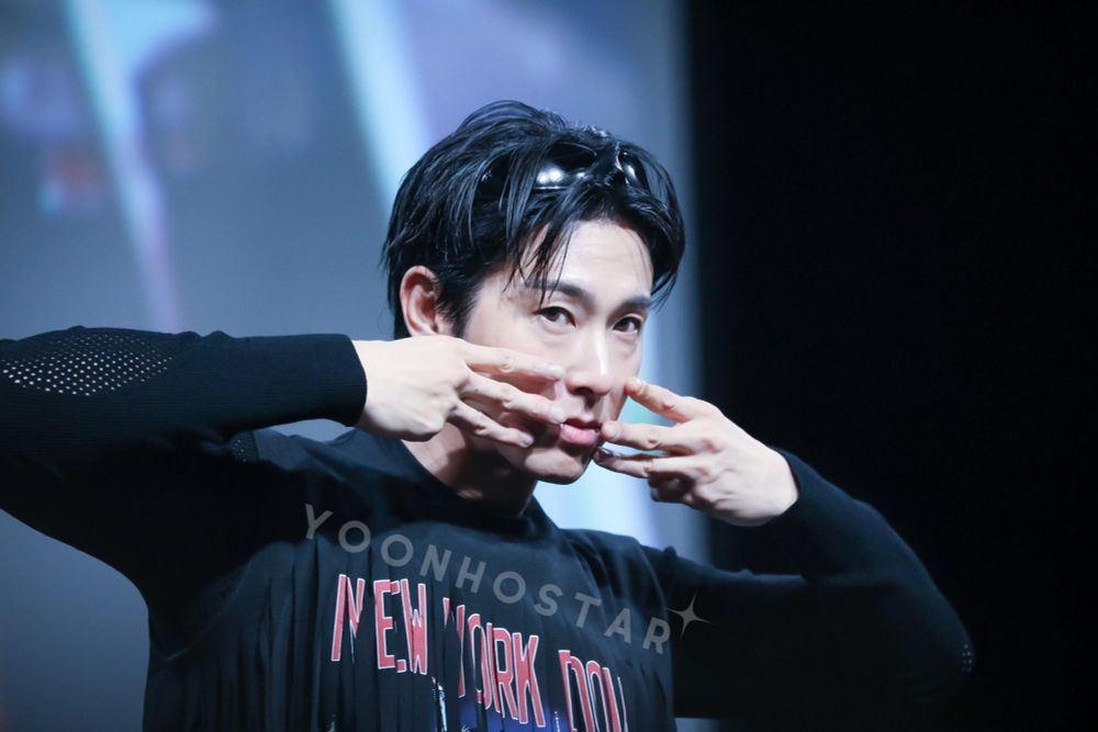 Jung Yunho with whiskers