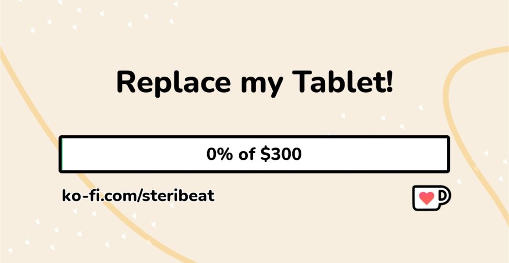 Buy Steribeat (Chass) a Coffee. ko-fi.com/steribeat