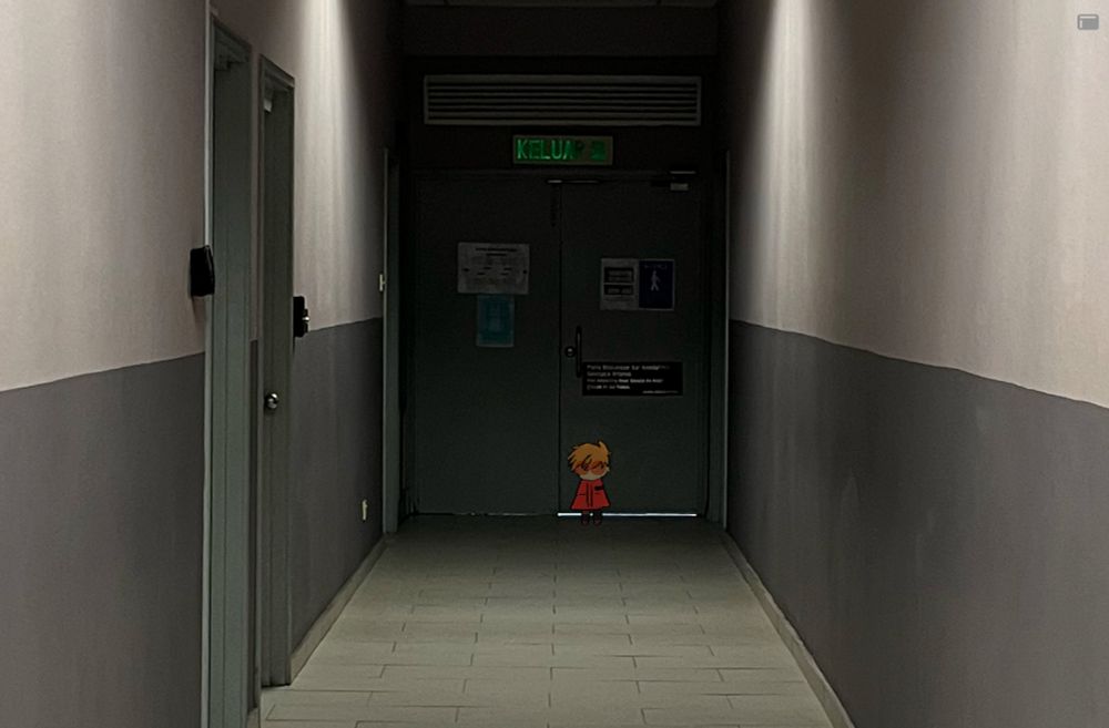 Who’s that? Standing there?