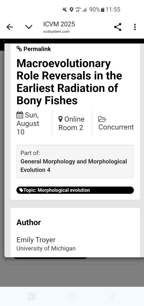 Info for a talk entitled Macroevolutionary role reversals in the earliest radiation of bony fishes 