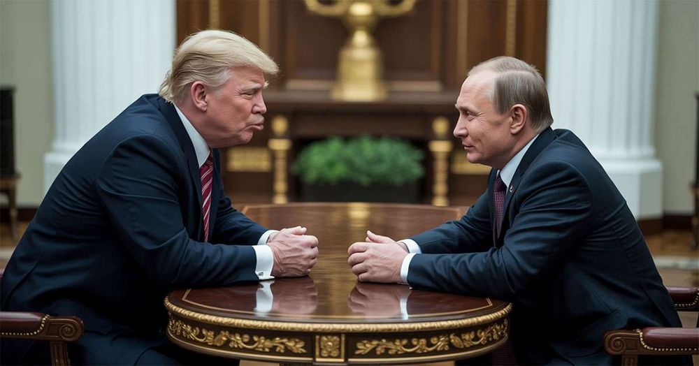 President Trump believes that the Alaska summit with President Putin is the perfect time to take their relationship to the next level and intends to move in for a kiss when the two men are alone.