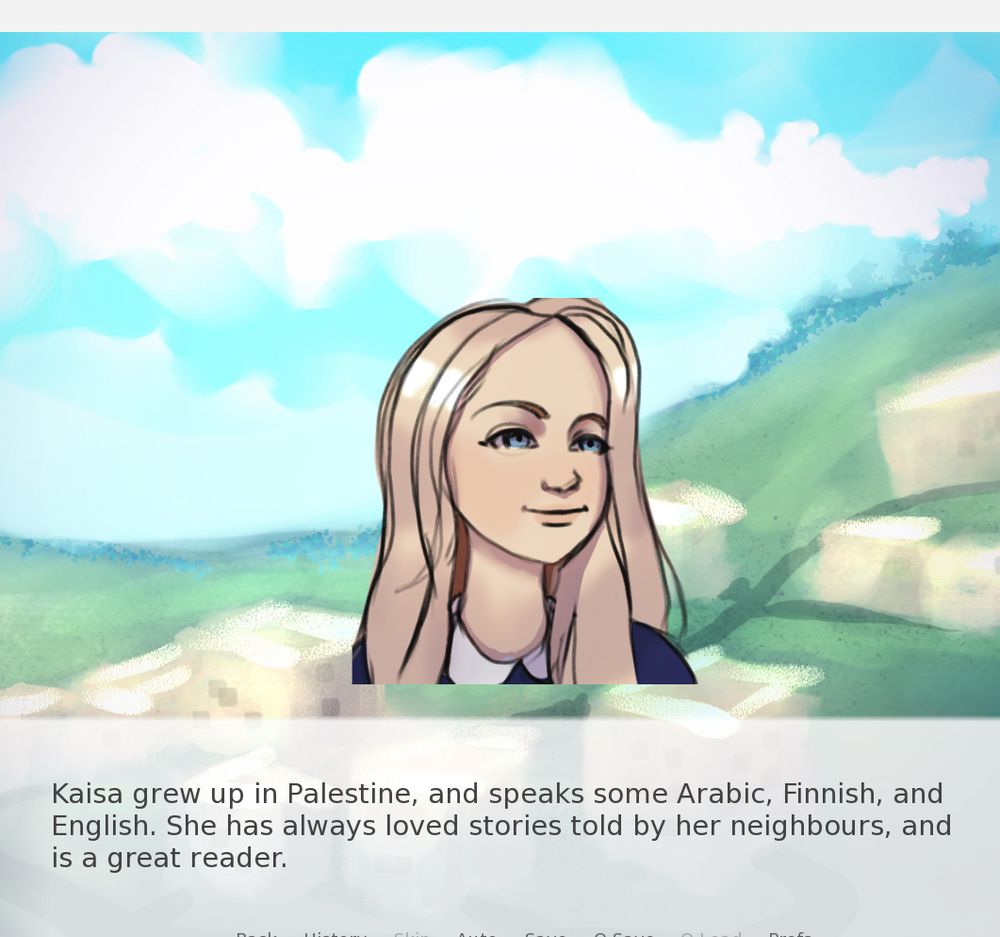 Kaisa with a little bio info.
