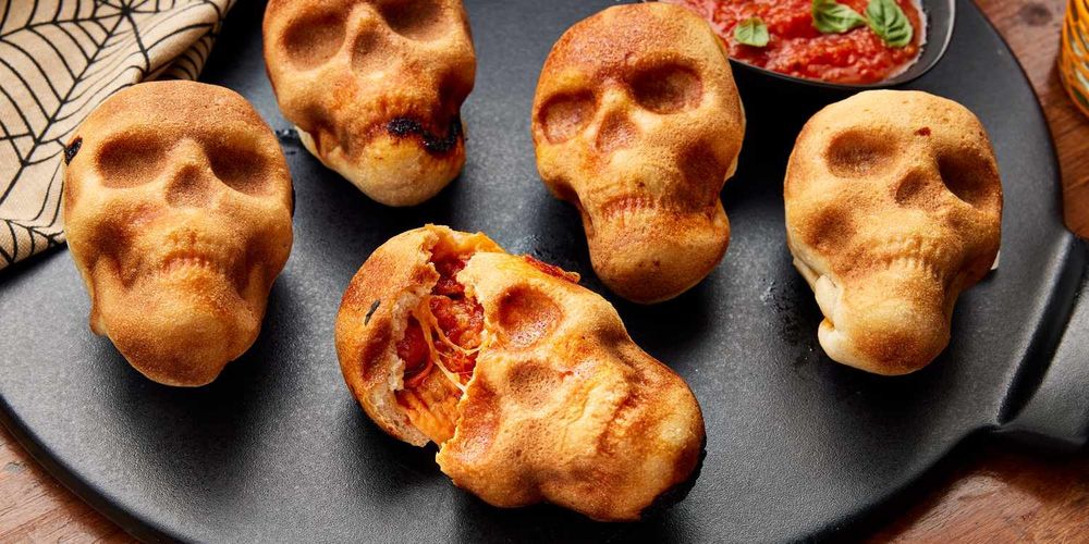 Pizza Skulls Are the Deliciously Spooky Snack You Need This Halloween