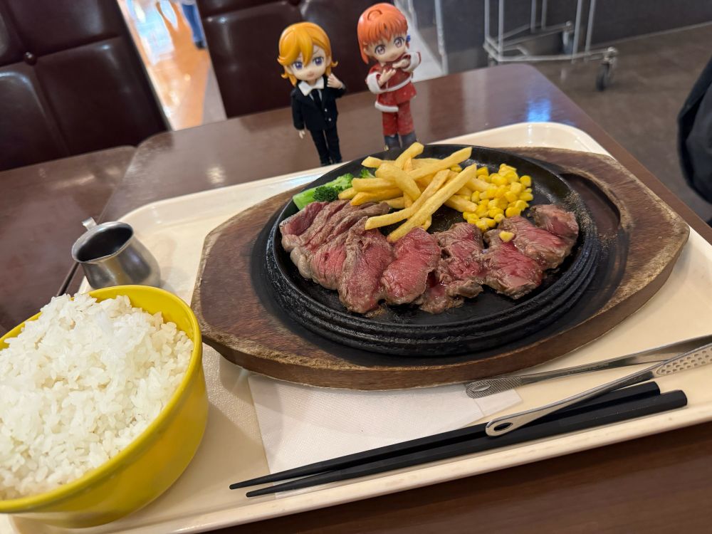 テキサスステーキ
ガーリックソース
ご飯大