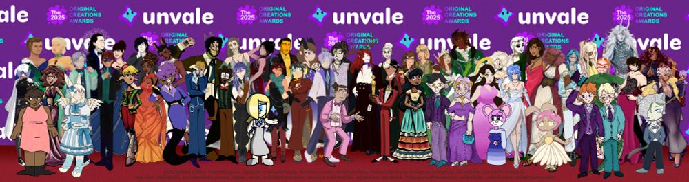 Several characters gathered on the red carpet for the 2025 OCA