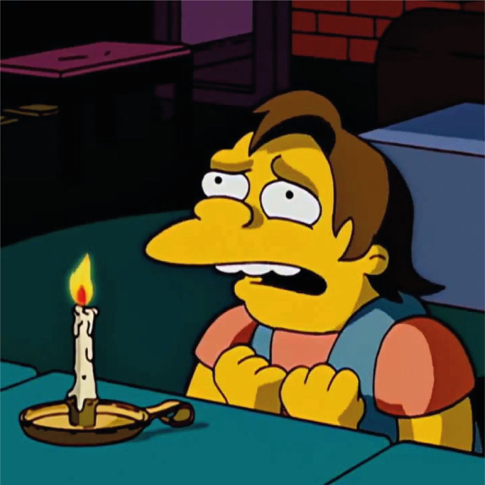 Foto de Nelson cantando "Papá, ¿puedes verme? Papá, ¿puedes oírme?". 