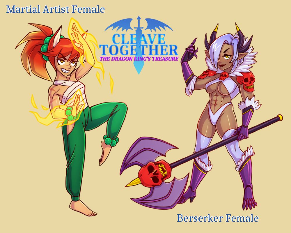 A Female Martial Artist and Berserker. Their attack stats are astronomical.