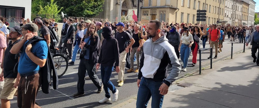 Manifestation 10 septembre 2025 Nancy, plus de 1000 personnes