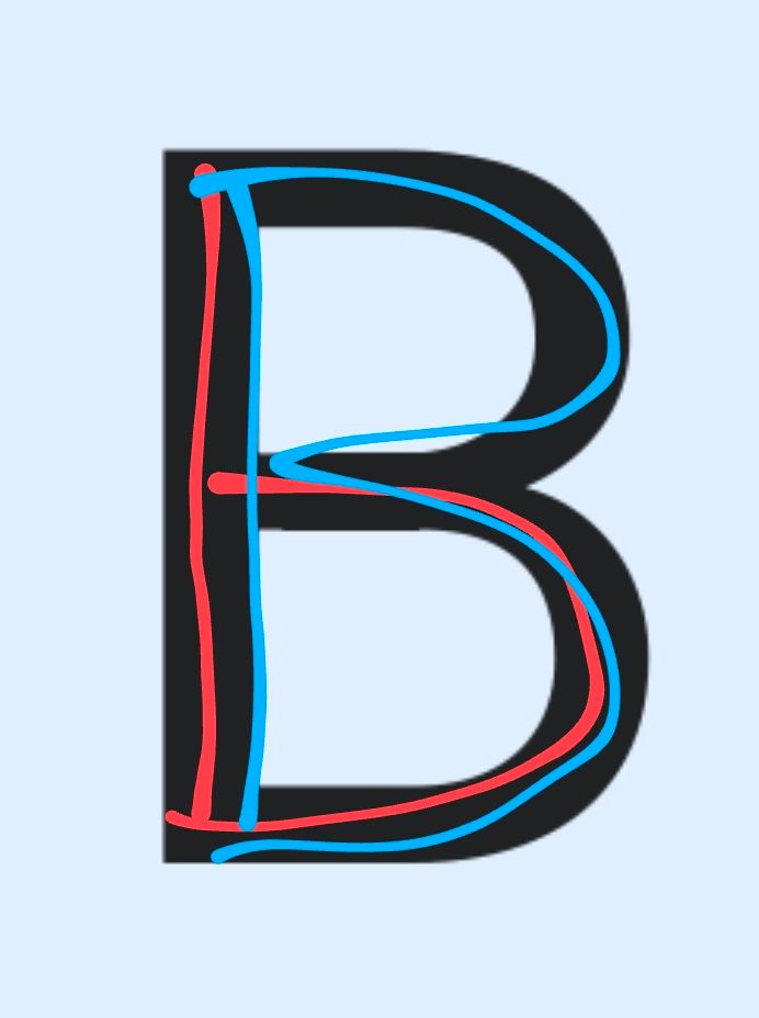 Capitalised letter 