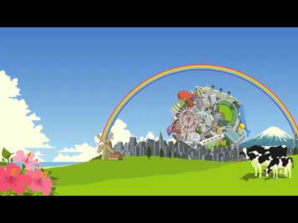 Katamari Damacy-Lonely Rolling Star with ENGLISH lyrics! -MIRRORED-