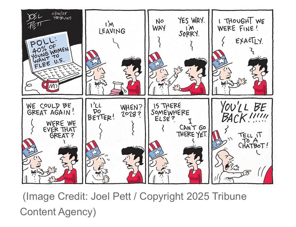 40% of young women want to flee the US