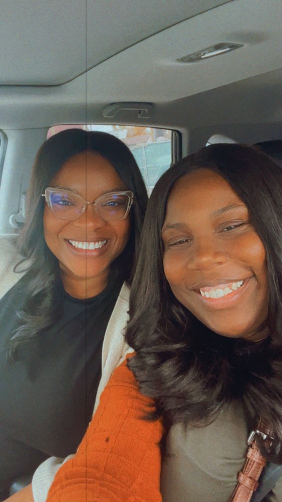 Wifey and I with big smiles