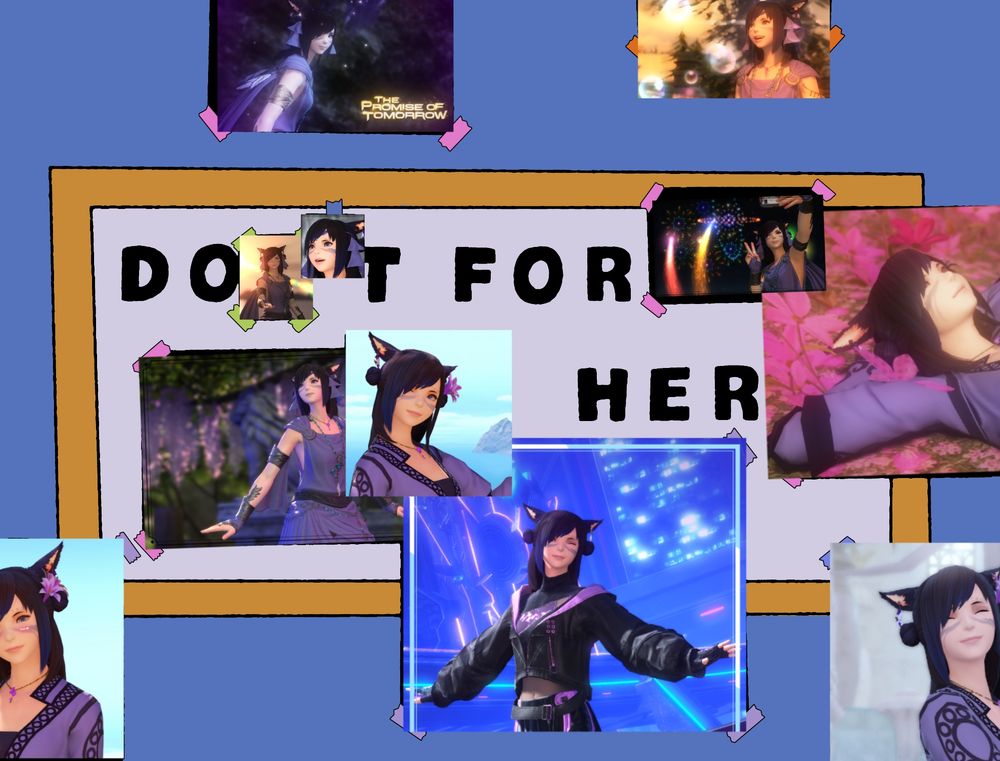 Do it for her 🥺
(Simpsons meme template with pics of Ardemys everywhere)