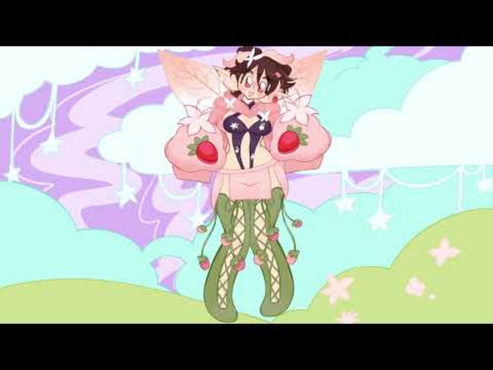 spring fairy sweets Live 2D model showcase