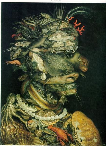 Water - Giuseppe Arcimboldo (1566)  🇮🇹 #art