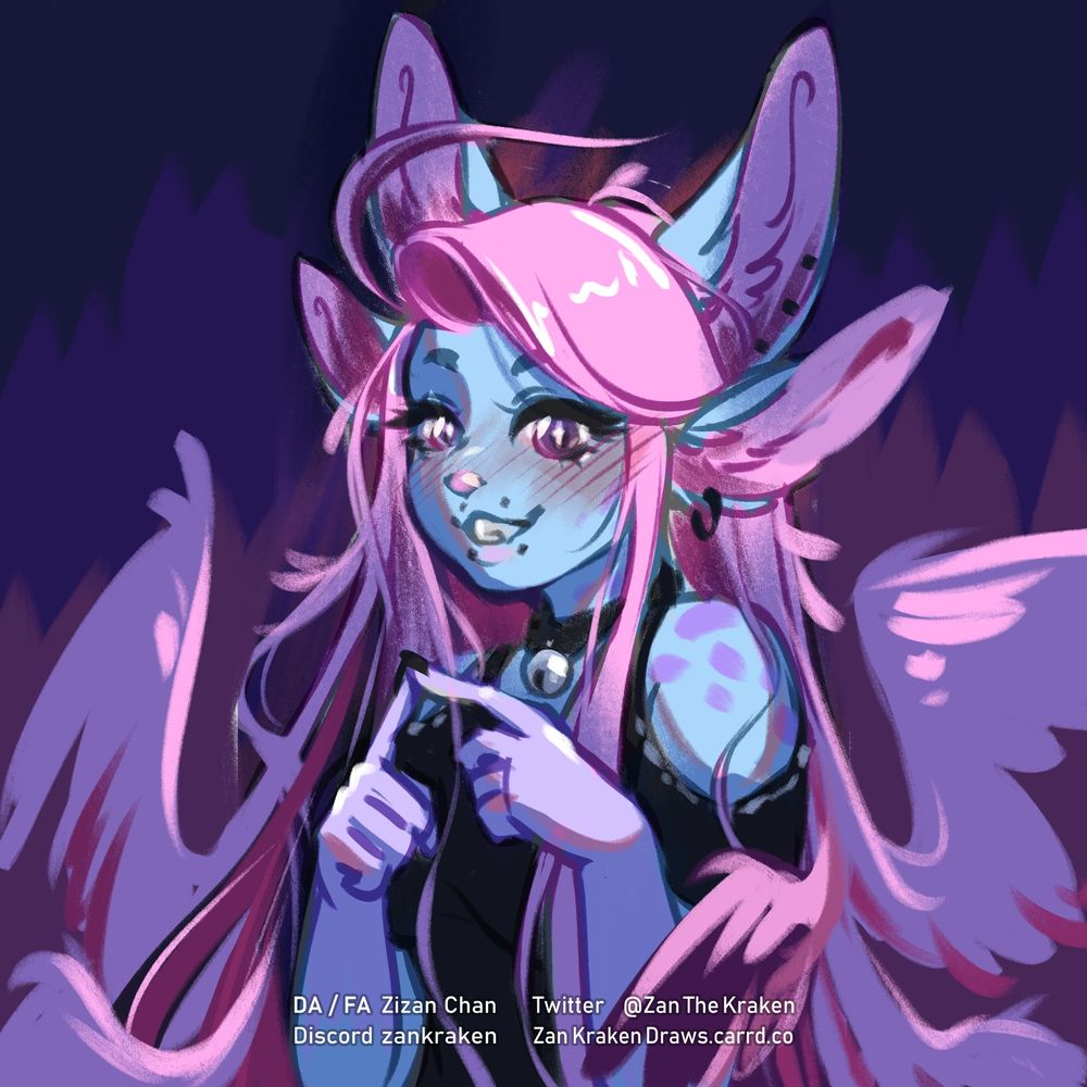 Second sketch of the painting, now with color!