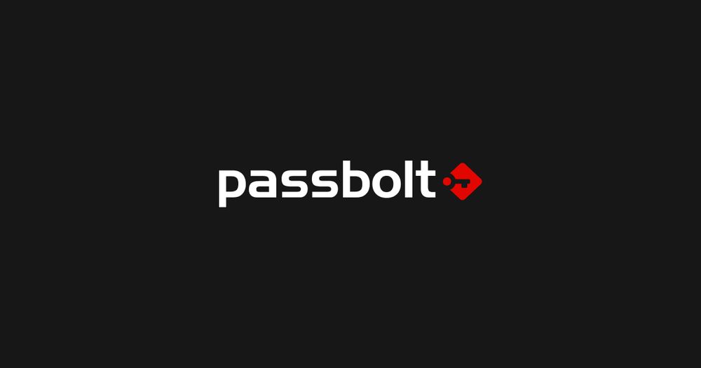 Passbolt logo on a dark background, representing an open-source, team-first password manager.