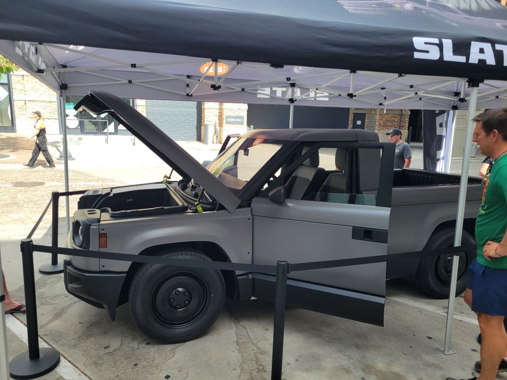 Slate truck in Salt Lake City.